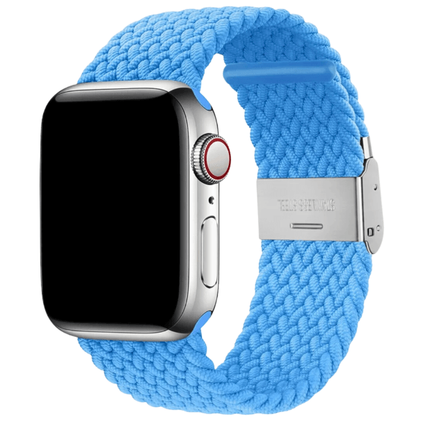 Curea Braided Apple Watch Light Blue