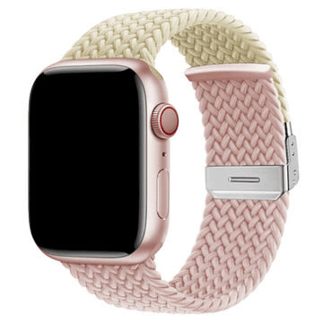 CUREA BRAIDED APPLE WATCH STARLIGHT&LIGHT PINK