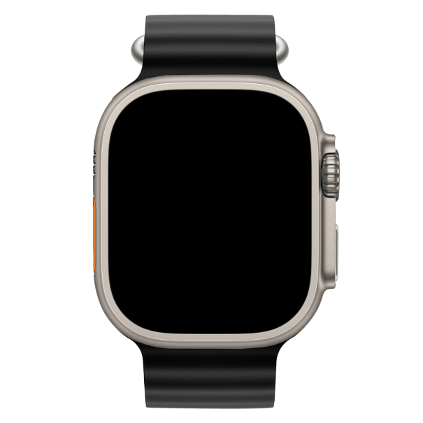 Curea Ocean Apple Watch Black