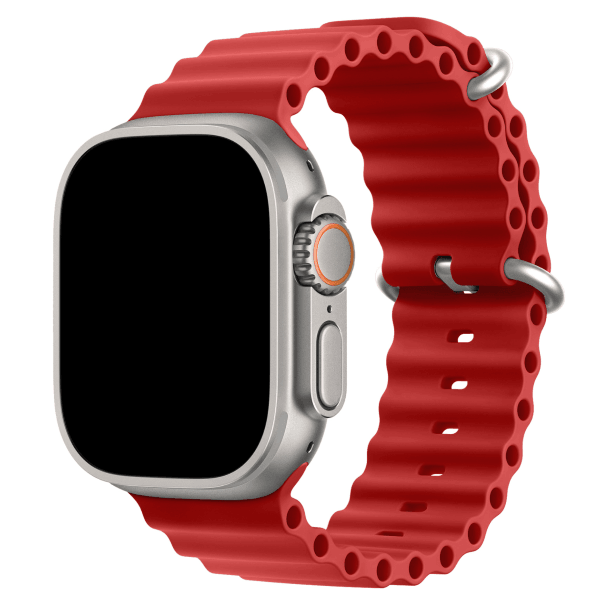Curea Ocean Apple Watch Red