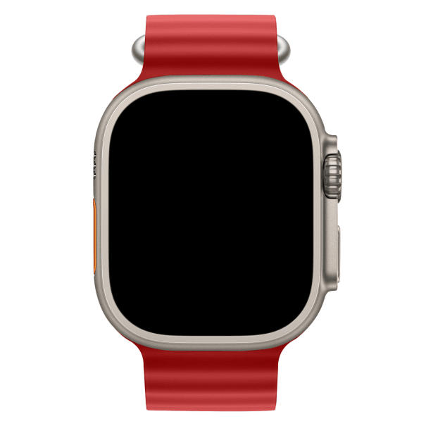 Curea Ocean Apple Watch Red