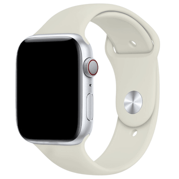 Curea Silicone Apple Watch Antique White
