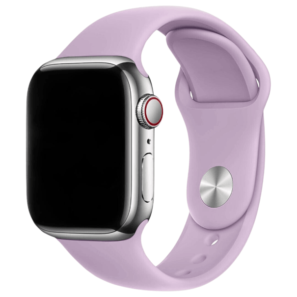Curea Silicone Apple Watch Lavender