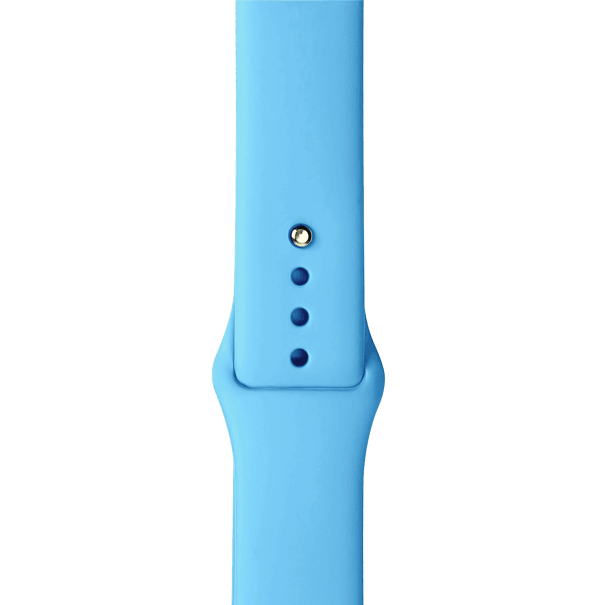 Curea Silicone Apple Watch Light Blue