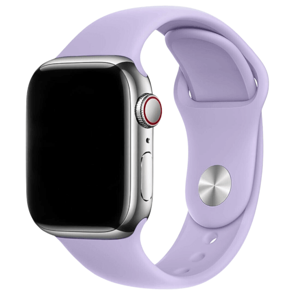 Curea Silicone Apple Watch Light Purple