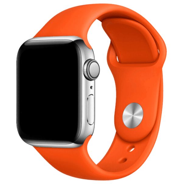 Curea Silicone Apple Watch Orange