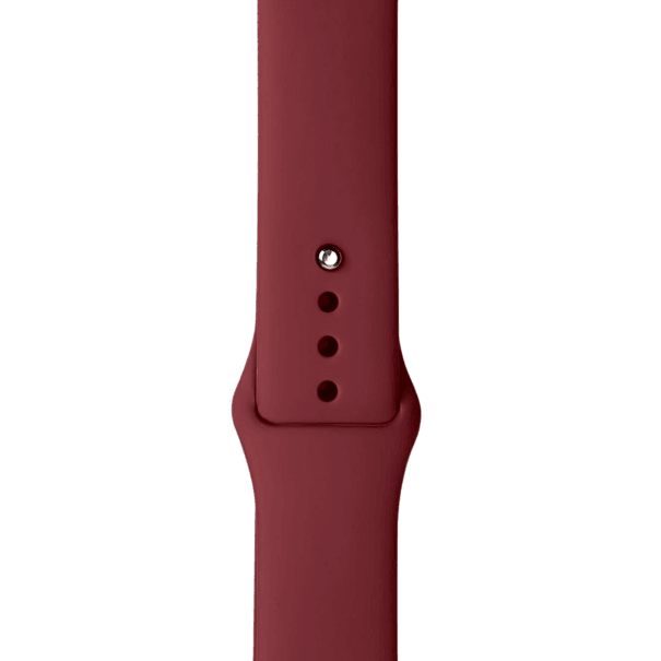 Curea Silicone Apple Watch Raspberry Red