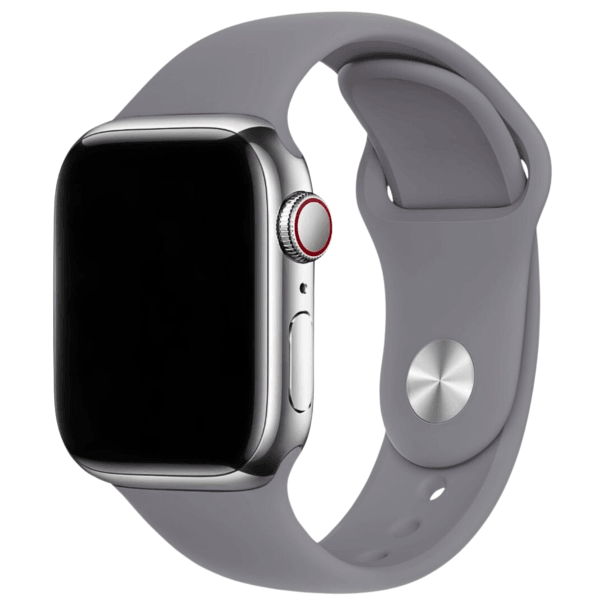 Curea Silicone Apple Watch Smoke Purple