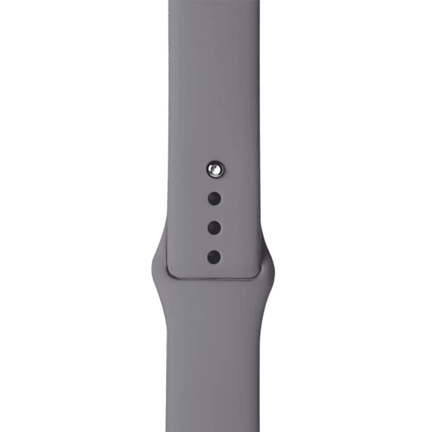 Curea Silicone Apple Watch Smoke Purple