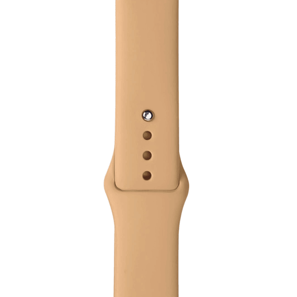 Curea Silicone Apple Watch Walnut