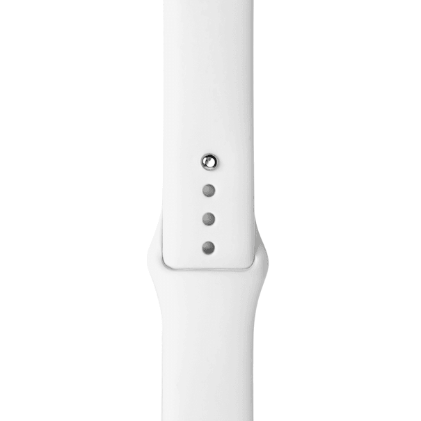 Curea Silicone Apple Watch White