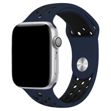 CUREA SILICONE SPORT APPLE WATCH MIDNIGHT BLUE BLACK