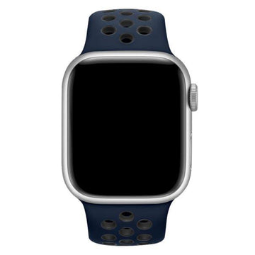 CUREA SILICONE SPORT APPLE WATCH MIDNIGHT BLUE BLACK