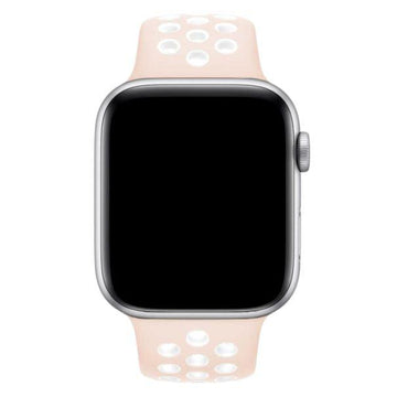 CUREA SILICONE SPORT APPLE WATCH PINK WHITE