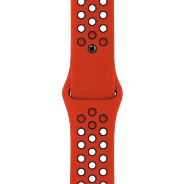Curea Silicone Sport Apple Watch Red Black