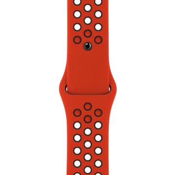 CUREA SILICONE SPORT APPLE WATCH RED BLACK