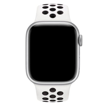 CUREA SILICONE SPORT APPLE WATCH WHITE BLACK