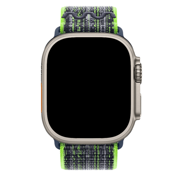 Curea Sport Apple Watch Bright Green Blue