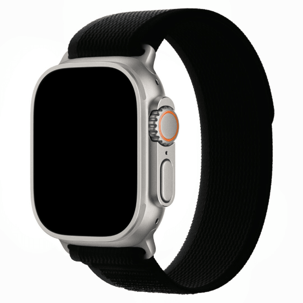 Curea Trail Apple Watch Dark Black
