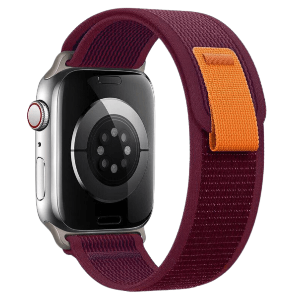 Curea Trail Loop Apple Watch Wine Red