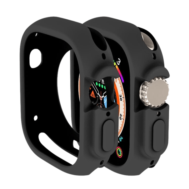 Husă Silicone Apple Watch Black