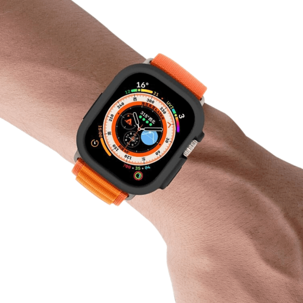 Husă Silicone Apple Watch Black
