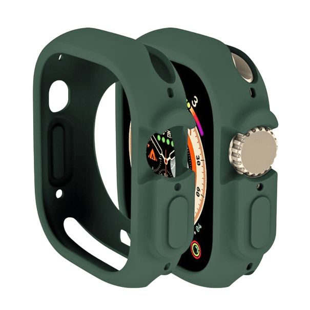 Husă Silicone Apple Watch Dark Green
