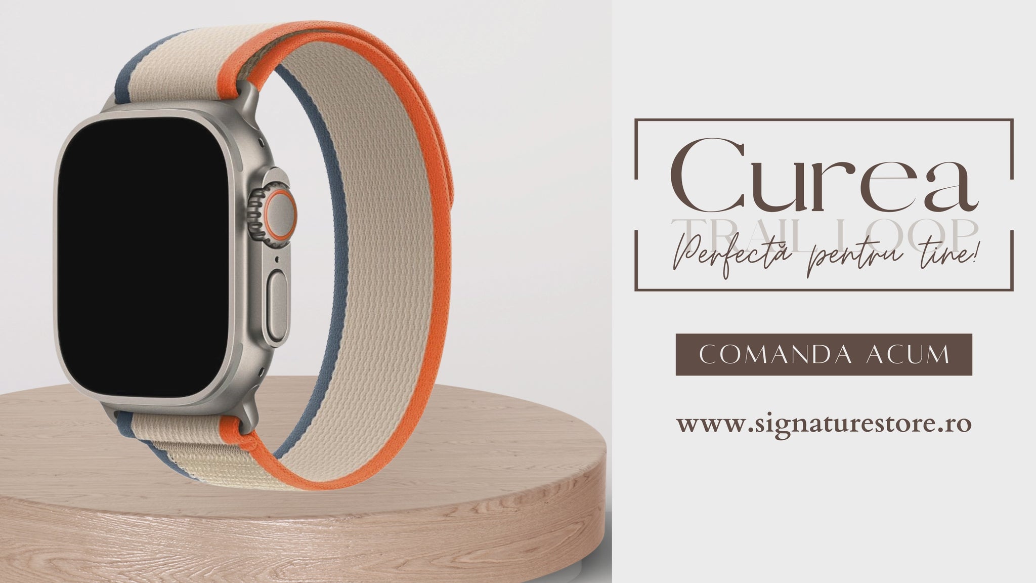 Curea Trail Loop Apple Watch Starlight