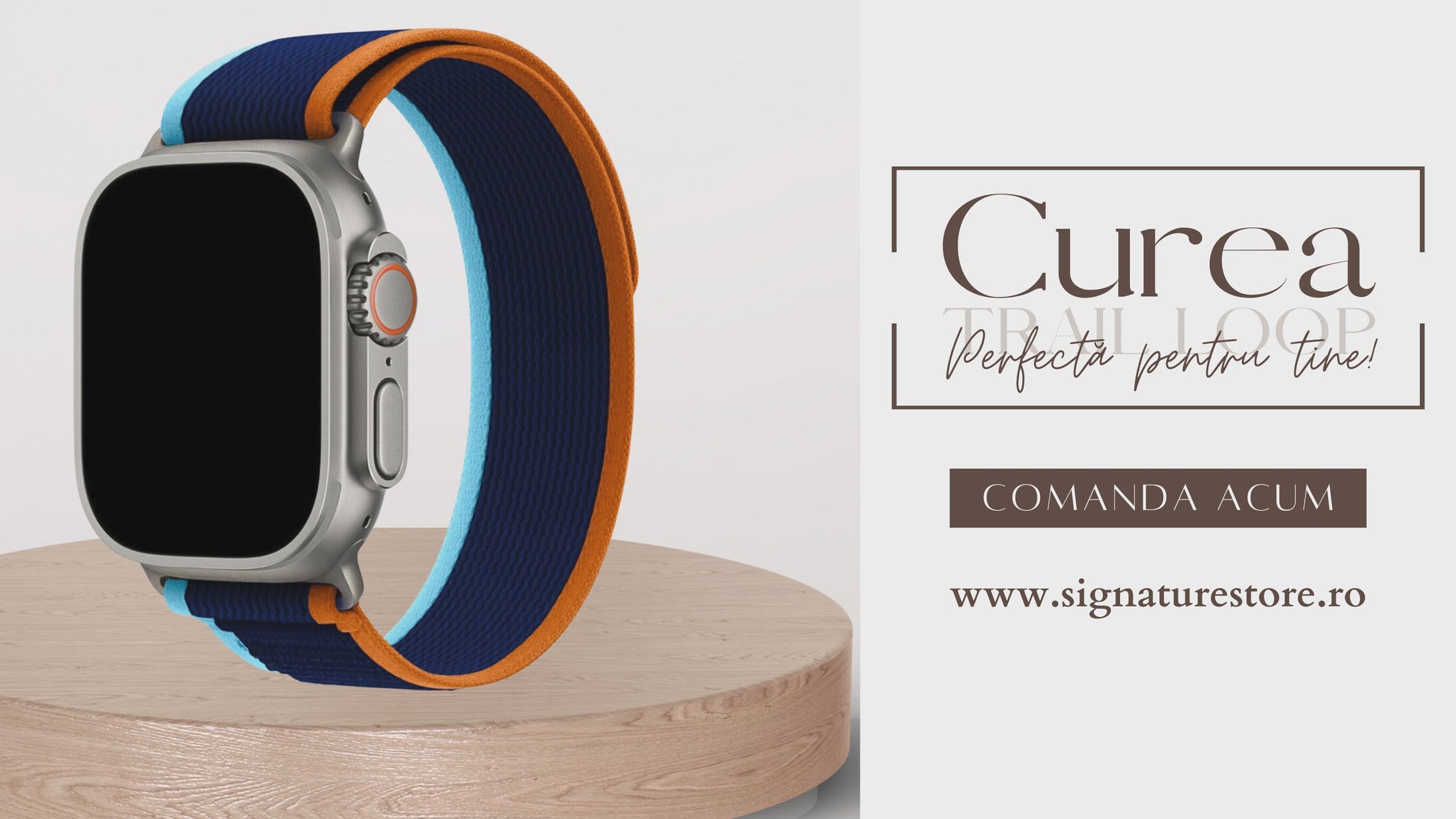 Curea Trail Loop Apple Watch Deep Navy