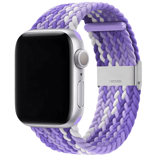 Curea Braided Apple Watch Grape Purple