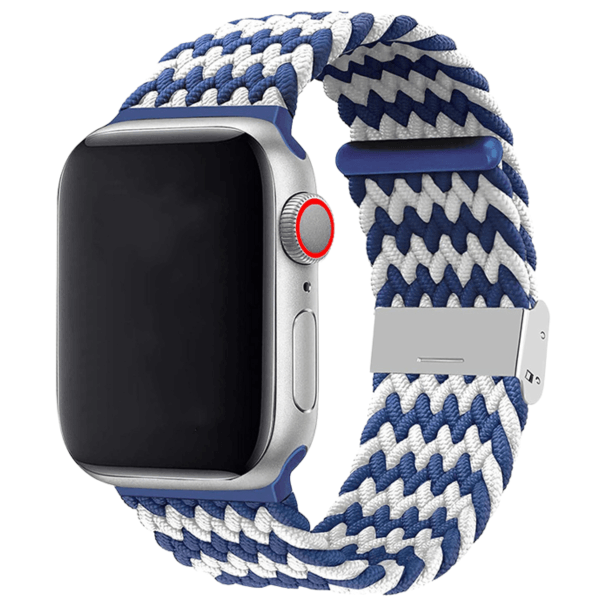 Curea Braided Loop Apple Watch Blue&White W