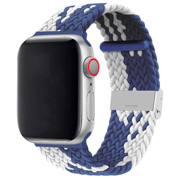 Curea Braided Loop Apple Watch Blue&White Z