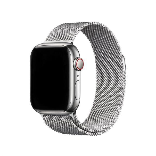 Curea Milanese Apple Watch Silver