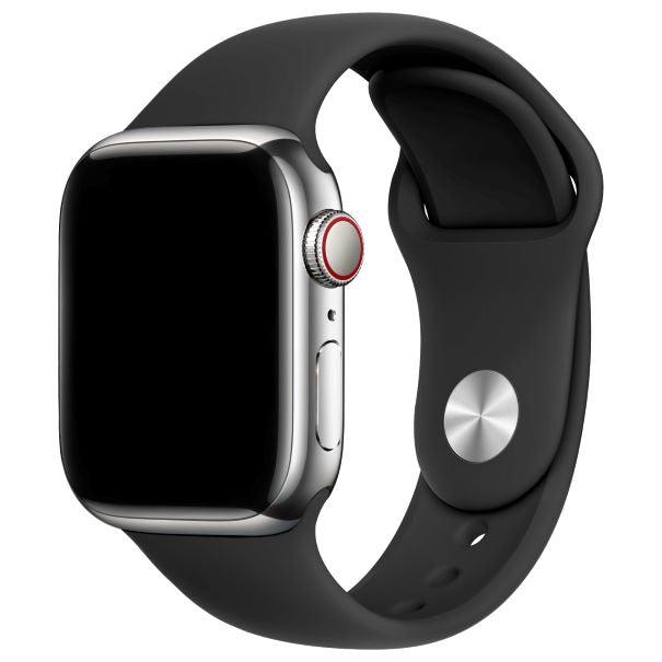 Curea Silicone Apple Watch Black