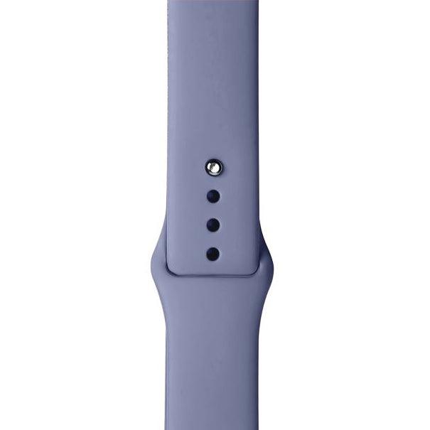 Curea Silicone Apple Watch Lavender Grey