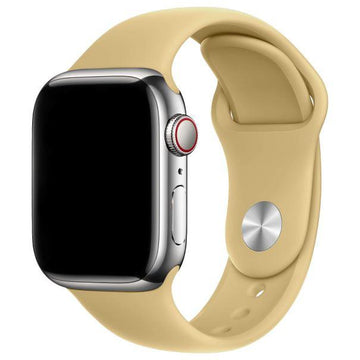 Curea Silicone Apple Watch Nut Brown