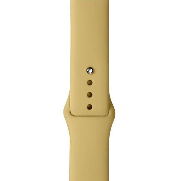 Curea Silicone Apple Watch Nut Brown