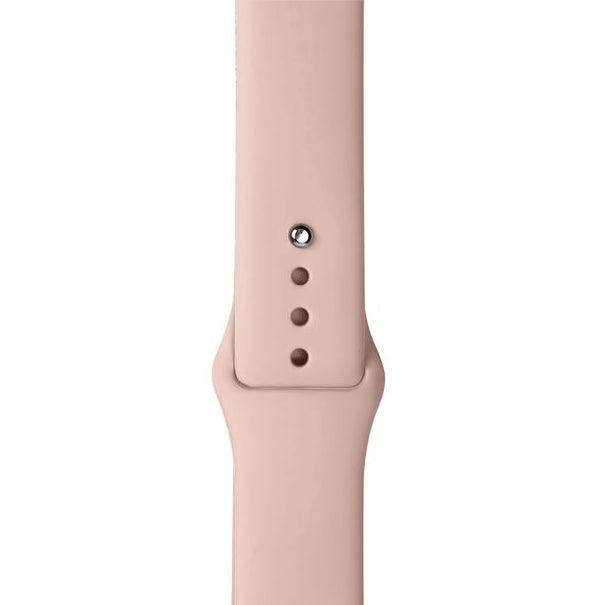 CUREA SILICONE APPLE WATCH PINK SAND - TheSignatureStore