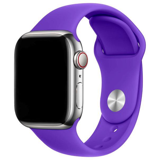 Curea Silicone Apple Watch Purple