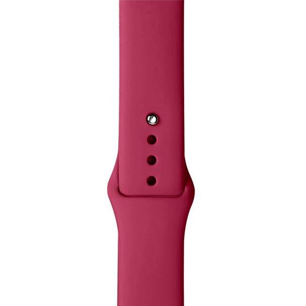 Curea Silicone Apple Watch Rose Red