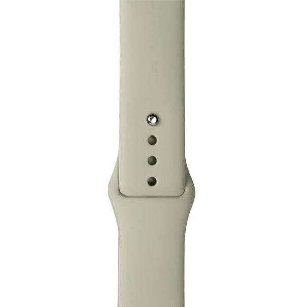 Curea Silicone Apple Watch Vintage White