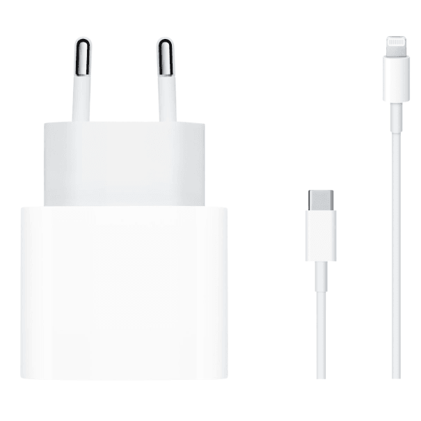 Set Cablu încărcare Apple Type C to Lightning (1M) și Adaptor 20W Apple USB Type C